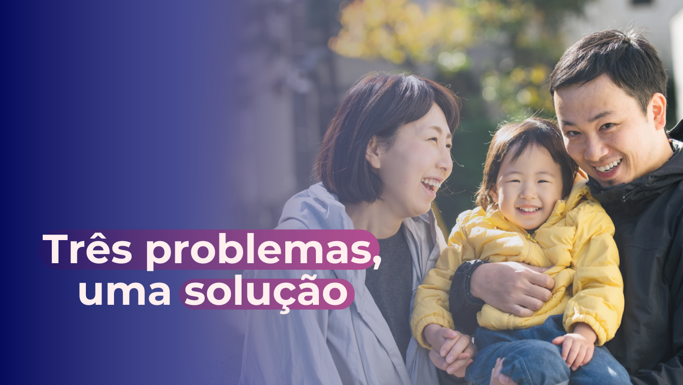 Três problemas, uma solução.